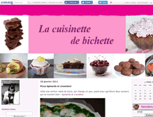 Tablet Screenshot of cuisinebichette.canalblog.com