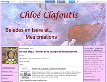 Tablet Screenshot of chloeclafoutis.canalblog.com