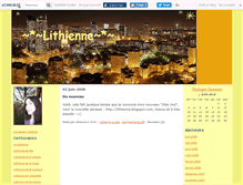 Tablet Screenshot of liiithienne.canalblog.com