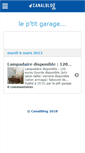 Mobile Screenshot of leptitgarage.canalblog.com