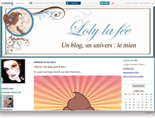 Tablet Screenshot of lolylafee.canalblog.com