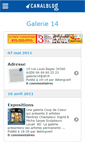 Mobile Screenshot of galerie14agde.canalblog.com