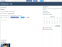Tablet Screenshot of galerie14agde.canalblog.com