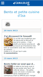 Mobile Screenshot of bentoisa.canalblog.com