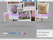 Tablet Screenshot of chouquettepoint.canalblog.com