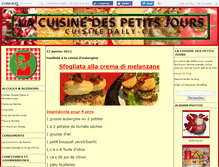 Tablet Screenshot of cuisinedailyce.canalblog.com