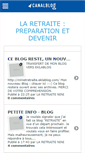 Mobile Screenshot of ninietretraite.canalblog.com