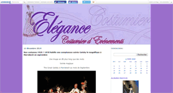 Desktop Screenshot of elegancecostume.canalblog.com