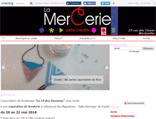 Tablet Screenshot of lamercerie.canalblog.com