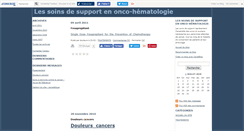 Desktop Screenshot of oncosupport.canalblog.com
