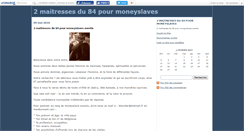 Desktop Screenshot of 2maitressesdu84.canalblog.com