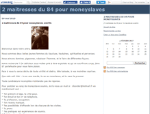 Tablet Screenshot of 2maitressesdu84.canalblog.com