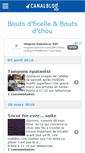 Mobile Screenshot of ficelleetchou.canalblog.com