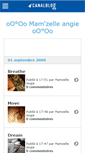 Mobile Screenshot of mamzelleangie.canalblog.com