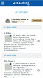 Mobile Screenshot of animais3.canalblog.com