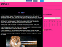 Tablet Screenshot of animais3.canalblog.com