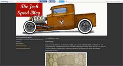 Desktop Screenshot of joshspeedblog.canalblog.com
