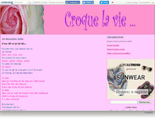 Tablet Screenshot of croquelavie.canalblog.com