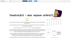 Desktop Screenshot of passionevi.canalblog.com