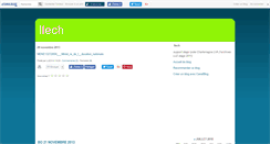 Desktop Screenshot of llech.canalblog.com