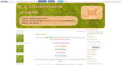 Desktop Screenshot of cordonnerieheidi.canalblog.com