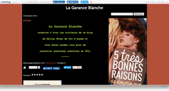 Desktop Screenshot of garanceblanche.canalblog.com