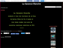 Tablet Screenshot of garanceblanche.canalblog.com