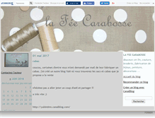 Tablet Screenshot of lafeecarabosse.canalblog.com