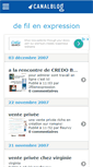 Mobile Screenshot of filenexpression.canalblog.com