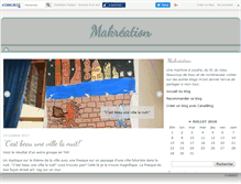 Tablet Screenshot of makreation.canalblog.com