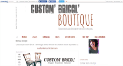 Desktop Screenshot of custombricolbtk.canalblog.com