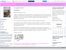 Tablet Screenshot of mamandebutante.canalblog.com