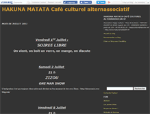 Tablet Screenshot of hakunamatata84.canalblog.com