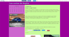 Desktop Screenshot of contesdesophie.canalblog.com