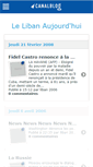 Mobile Screenshot of liban2006.canalblog.com