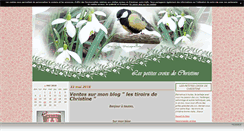 Desktop Screenshot of croixdechristine.canalblog.com