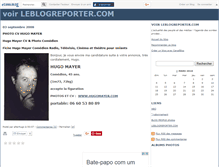 Tablet Screenshot of blogreporter.canalblog.com