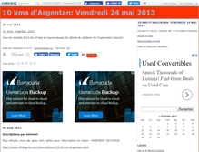 Tablet Screenshot of 10kmdargentan.canalblog.com