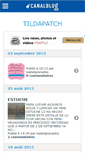 Mobile Screenshot of isabelgranados.canalblog.com