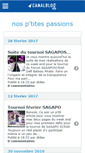 Mobile Screenshot of nostitespassions.canalblog.com