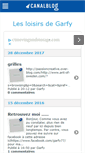 Mobile Screenshot of garfy.canalblog.com