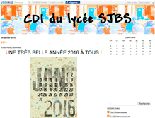 Tablet Screenshot of cdisjbs.canalblog.com