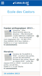 Mobile Screenshot of castors.canalblog.com
