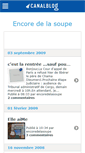 Mobile Screenshot of encoredelasoupe.canalblog.com