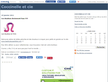 Tablet Screenshot of coccinelleetcie.canalblog.com