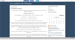 Desktop Screenshot of choupycuisine.canalblog.com