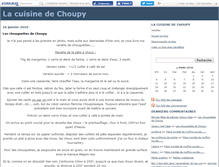 Tablet Screenshot of choupycuisine.canalblog.com