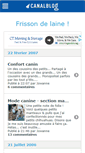 Mobile Screenshot of johanne.canalblog.com