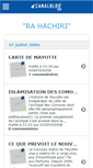 Mobile Screenshot of maore.canalblog.com