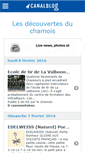 Mobile Screenshot of chamois.canalblog.com